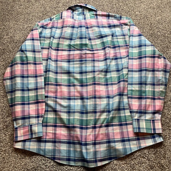 Brooks Brothers 1818 Button Down Shirt Mens XXL patch work Cotton Regent Fit - Picture 2 of 8